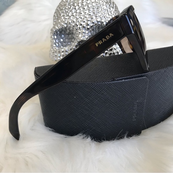 Prada-spr095 5420 Tortoise Sunglasses - Picture 2 of 7